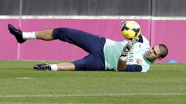 Víctor Valdés: «Veo triste a Messi»