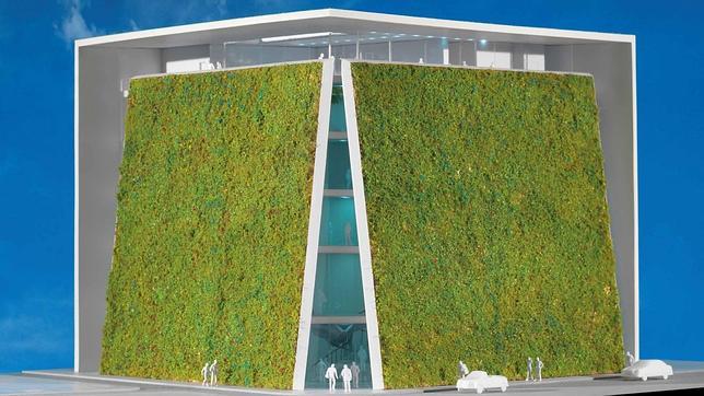 Proyecto para el futuro edificio del Museo Ambasz, en el Paseo del Prado