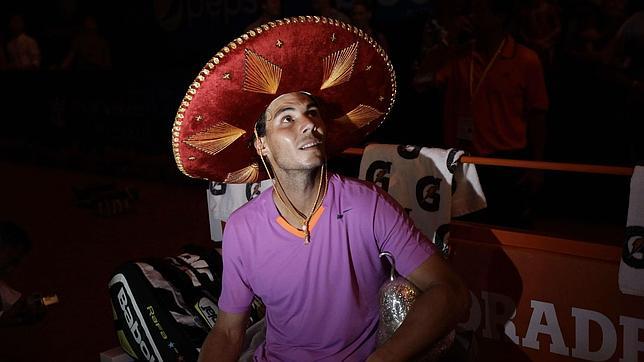Nadal, después de ganar a Ferrer en Acapulco