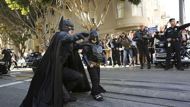 Batman por un día: el sueño cumplido de un niño de 5 años con leucemia
