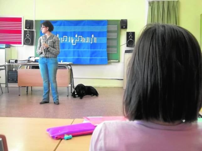 Ciega y muy preparada