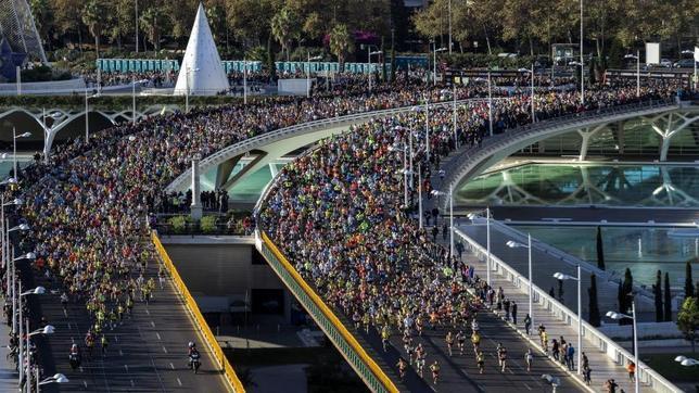 Vanessa Veiga fue sexta en la Maratón de Valencia y la primera española
