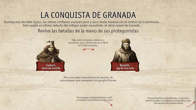 Elige bando, cristiano o musulmán, para ver «Isabel. La conquista de Granada»