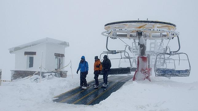 Primer fin de semana de esquí de la temporada