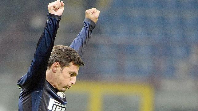 Javier Zanetti, con el Inter de Milán