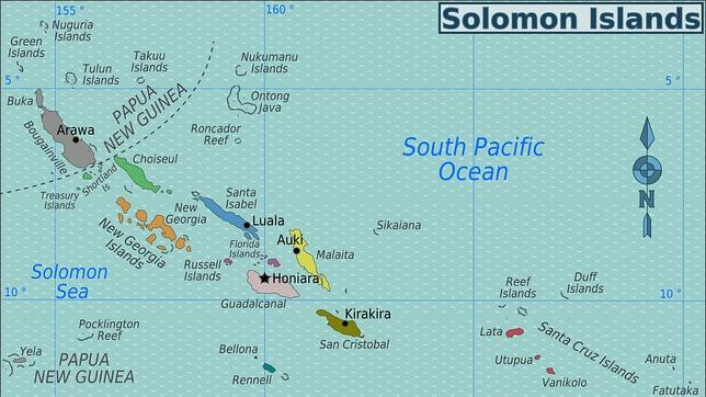 Las islas Salomón, objetivo de Isabel Barreto