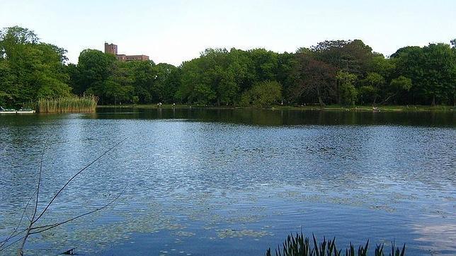 El lago de Prospect Park