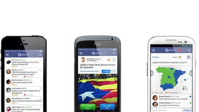 QueryDay, una «app» para hacer sondeos de opinión
