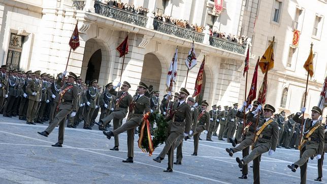 La Academia de Infantería de Toledo recuerda los 35 años de la Constitución
