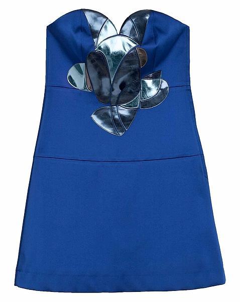 Vestido corto de palabra de honor de & Other Stories