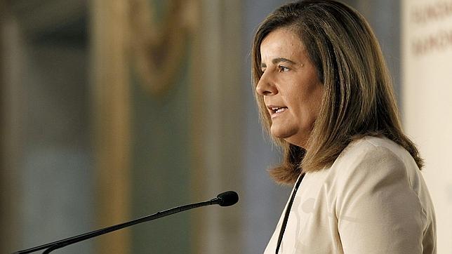 Fátima Báñez, ministra de Empleo