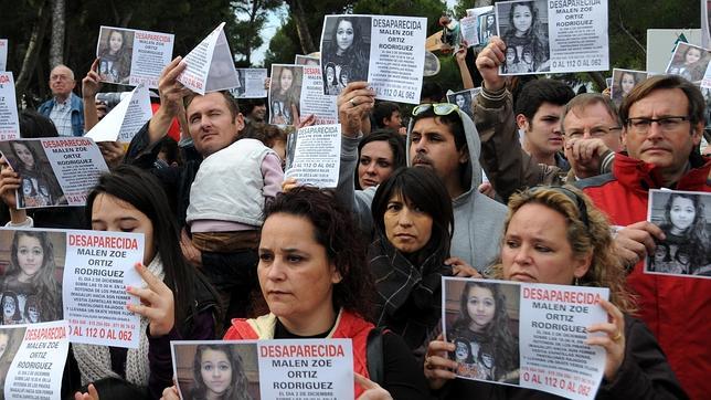 En busca de pistas para encontrar a Malén