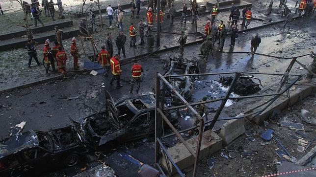 Un atentado con coche bomba en Beirut mata al exministro libanés de Economía Mohamed Shatah