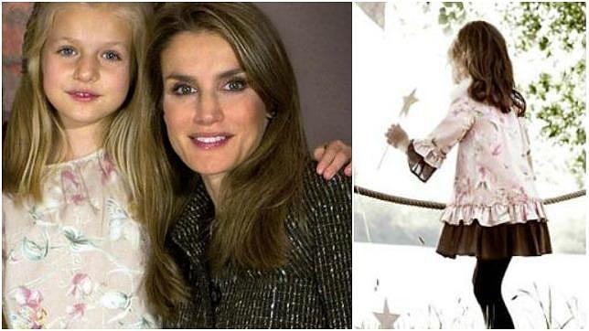 El vestido que llevó la Infanta Leonor en la felicitación de Navidad, agotado