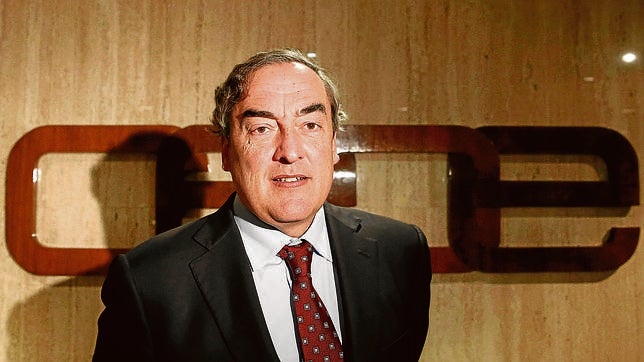 Juan Rosell, presidente de la CEOE