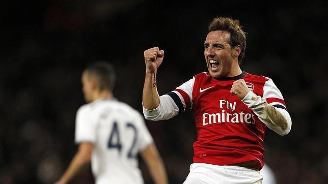 El Arsenal brilla ante el Tottenham