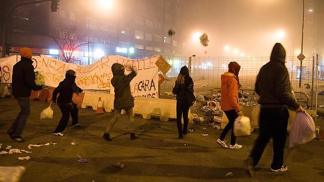 Otra batalla campal en Burgos