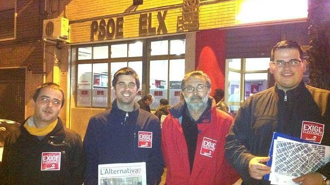 El PSPV apenas reúne a 2.000 personas para reclamar elecciones anticipadas