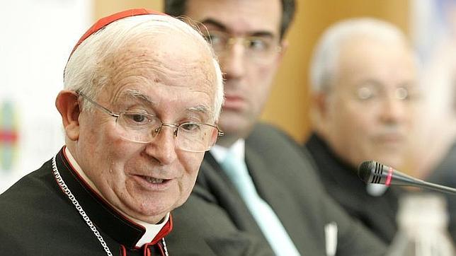 El cardenal Antonio Cañizares, durante la presentación del Congresó de Católicos y Vida Pública
