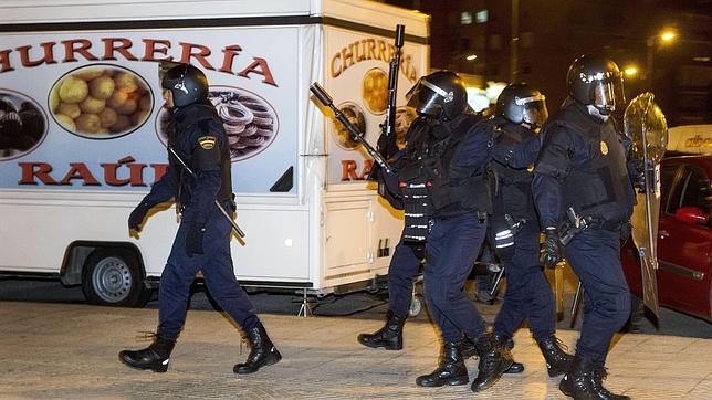 Ingresan en prisión dos de los detenidos por los incidentes en Burgos