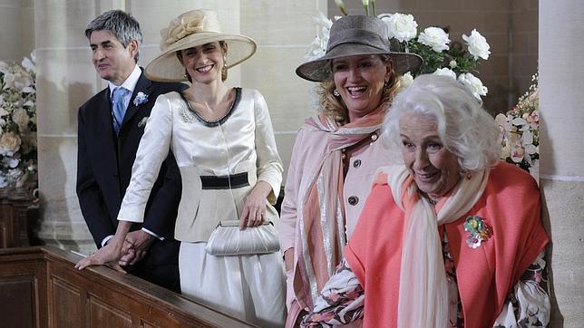 Una escena de «Pastel de boda» en la que aparece Julie Gayet