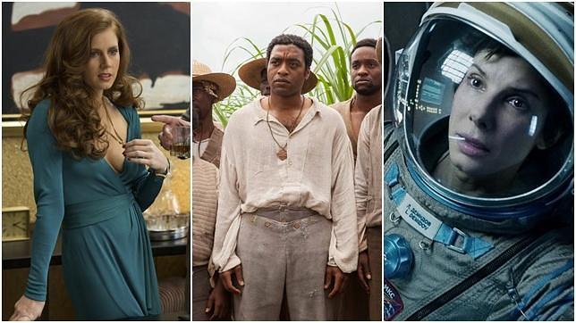 «La gran estafa americana», «12 años de esclavitud» y «Gravity», favoritas a los premios Oscar