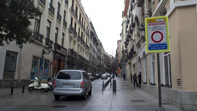 Multas «trampa» en zonas exclusivas para residentes en Madrid