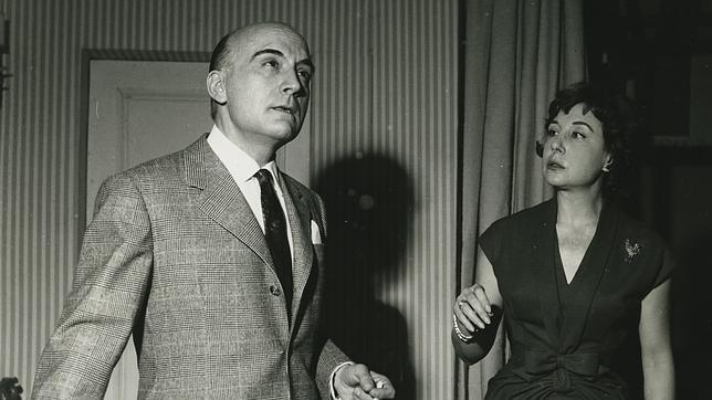 Guillermo Marín, con Mary Carrillo en «Hay alguien detrás de la puerta»
