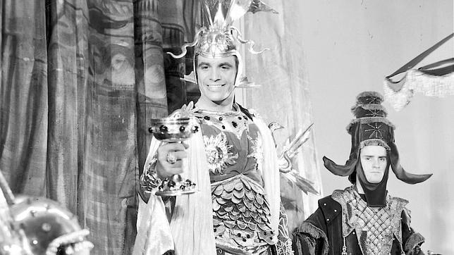 Paco Rabal, en «La cena del Rey Baltasar»