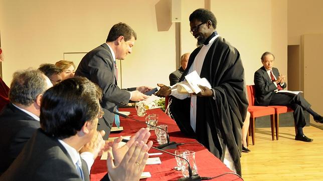 Ismaila Diadié, de la Fundación Kati