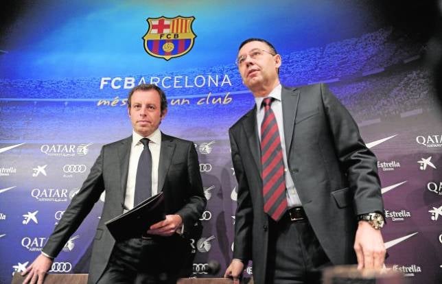 Rosell se agarra al victimismo para anunciar su dimisión