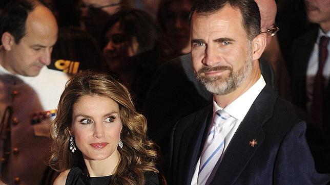 Los Príncipes de Asturias, juntos en el cine