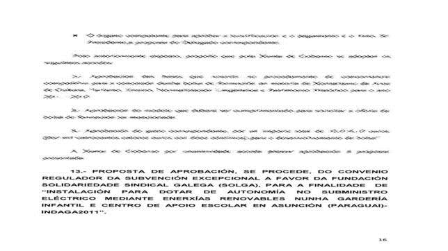 Besteiro subvenciona con 30.000 euros una guardería de la CIG en Paraguay