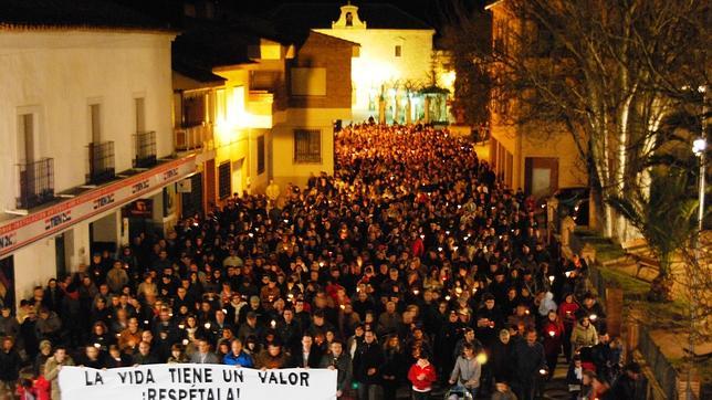 La Puebla de Almoradiel sale a la calle para pedir justicia por Juan Carlos Leo