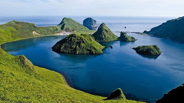 Las islas Ushishir, en el archipiélago de las Kuriles (Rusia)