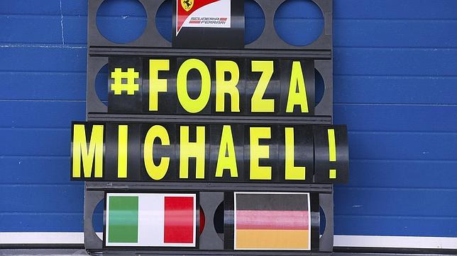Ferrari y Mercedes lanzan mensajes en apoyo de Schumacher