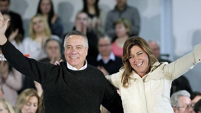 Susana Díaz advierte que Cataluña es víctima de un choque de trenes entre nacionalistas y el PP