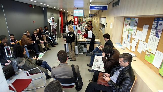 El paro aumentó en enero en Cataluña en casi 9.000 personas, un 1,44% más