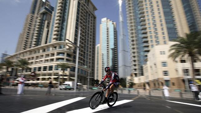 Taylor Phinney, primer líder en Dubai