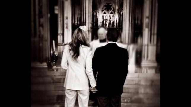 Thalia y Tommy Mottola quisieron renovar sus votos matrimoniales trece años después de haberse casado