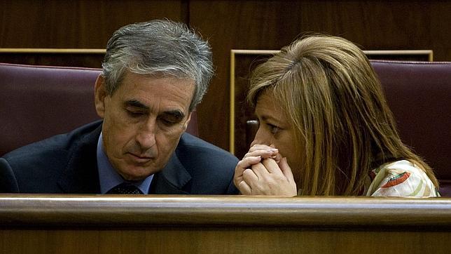 Jáuregui y López Aguilar exhiben su malestar por la nominación de Valenciano