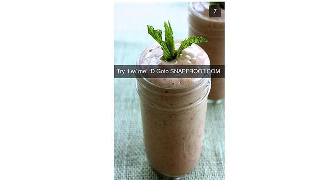 Snapchat se llena de batidos de frutas tras un ciberataque