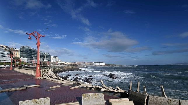 Los daños por el mal tiempo en La Coruña superan los 4,5 millones de euros