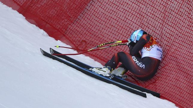 Sochi 2014: Carolina Ruiz tampoco termina el supergigante
