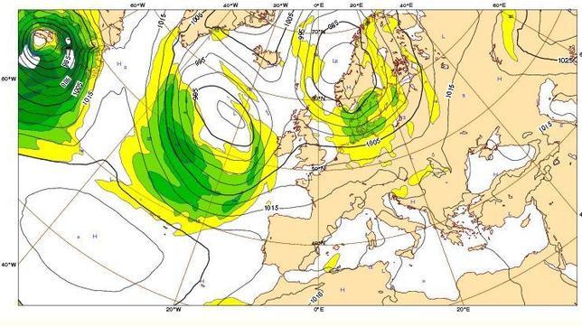 ¿Por qué no cesan las borrascas?
