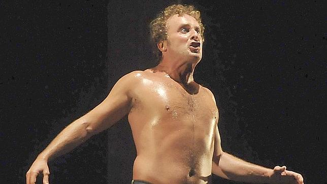 Fernando Cayo, en un montaje de «La vida es sueño» dirigido por Juan Carlos Pérez de la Fuente