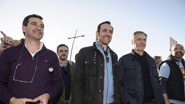 El presidente Bauzá se suma a la marea azul contra las prospecciones en Baleares