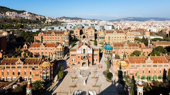 El recinto modernista de la Santa Creu i Sant Pau recupera todo su esplendor
