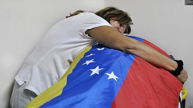 «Diosito tú sabes cuál es mi deseo. ¡Venezuela libre!»
