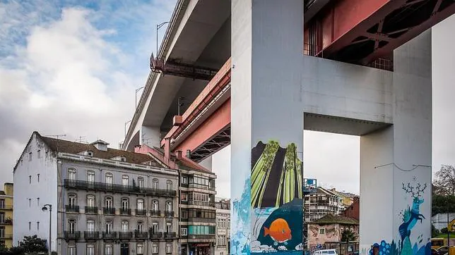 El arte urbano cobra fuerza en Lisboa